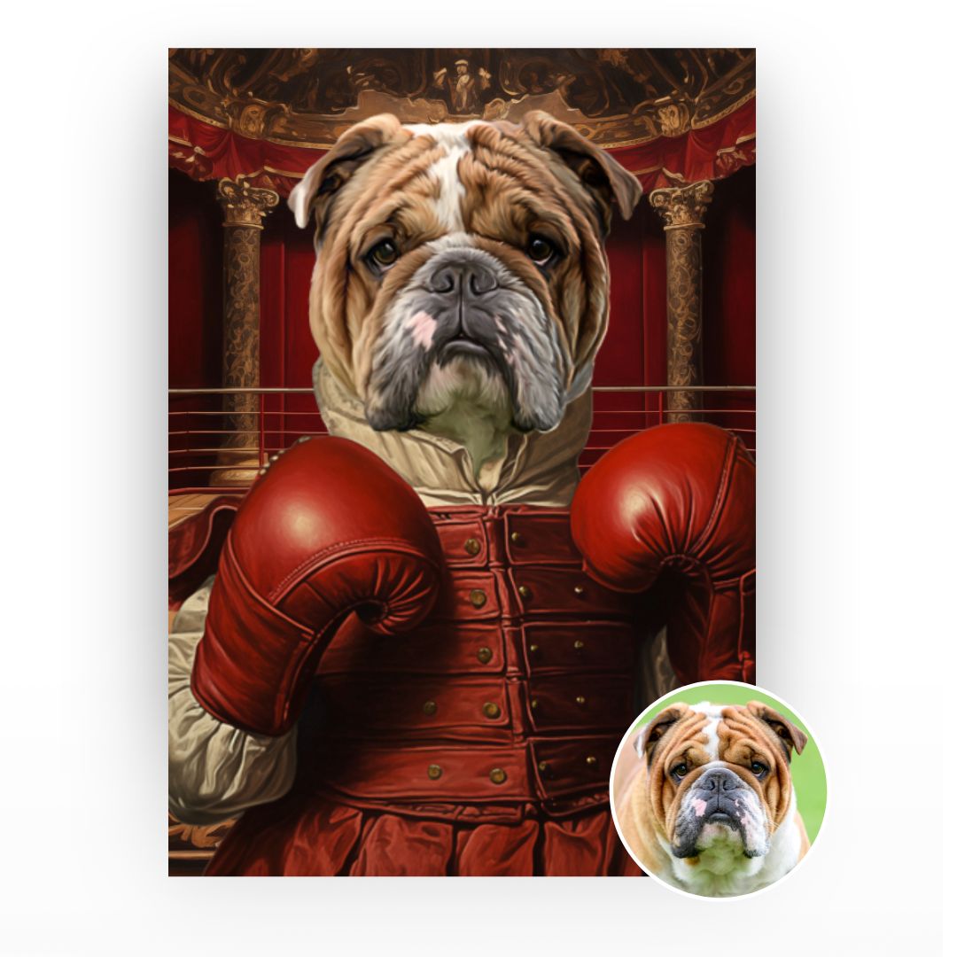 Le Boxeur - Portrait d'Animal