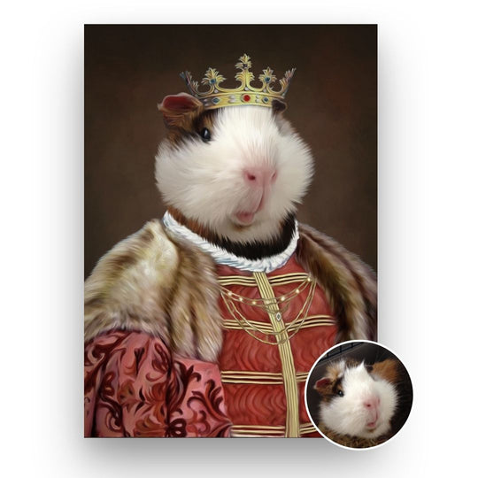 The King - Pet Portrait