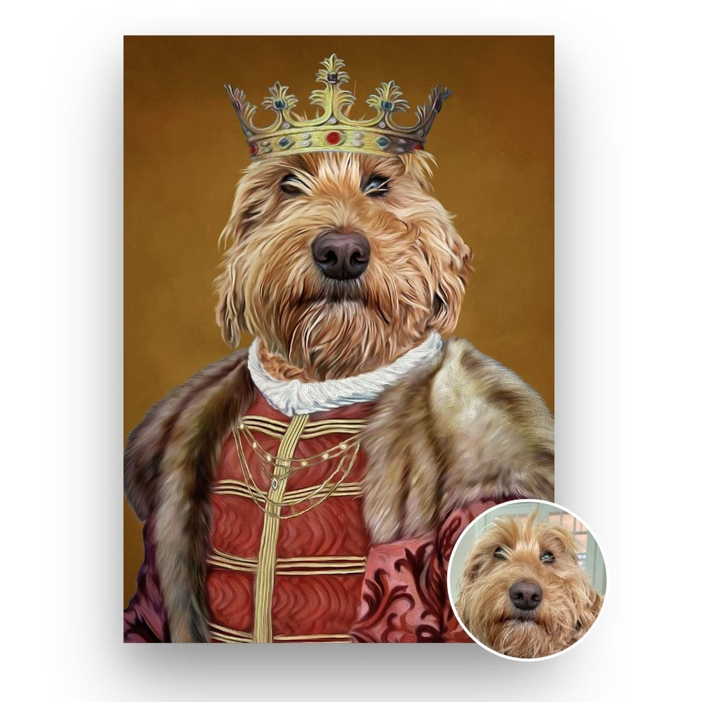 The King - Pet Portrait