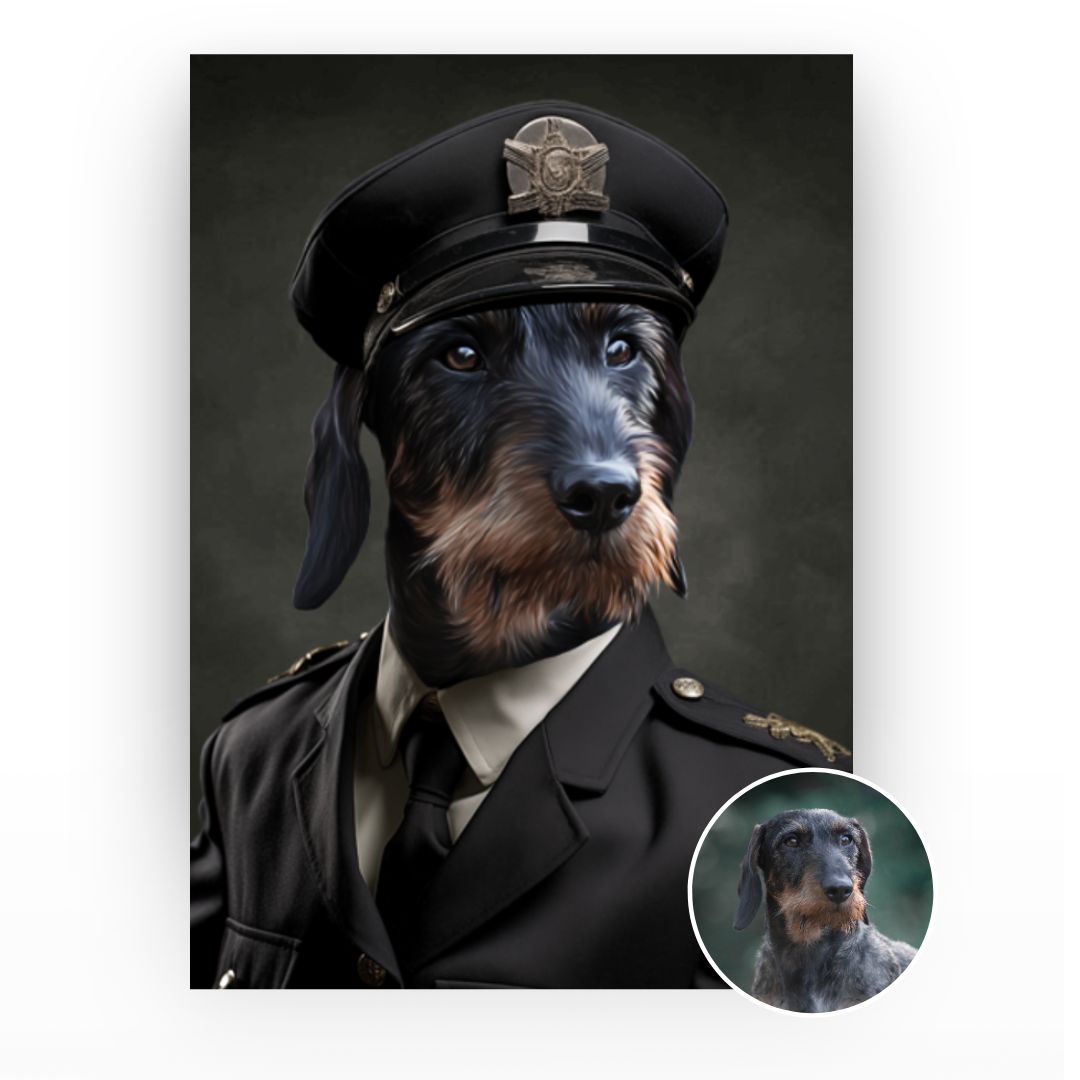 Le Policier - Portrait d'Animal