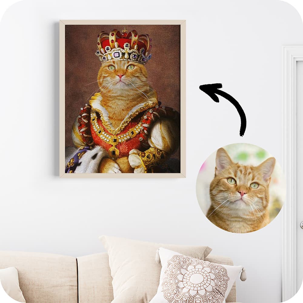 The Princess of Orange - Pet Portrait